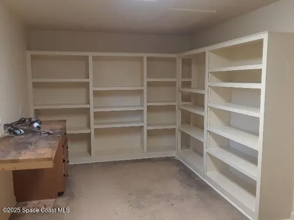 a view of a small space