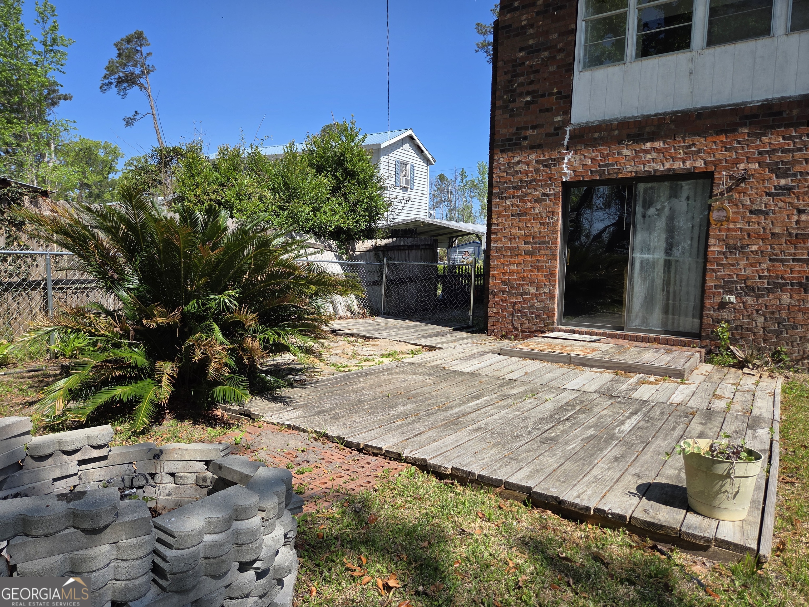 674 McNatt Falls Road Uvalda, GA 30473 - Photo 41 of 58 a view of a backyard of the house
