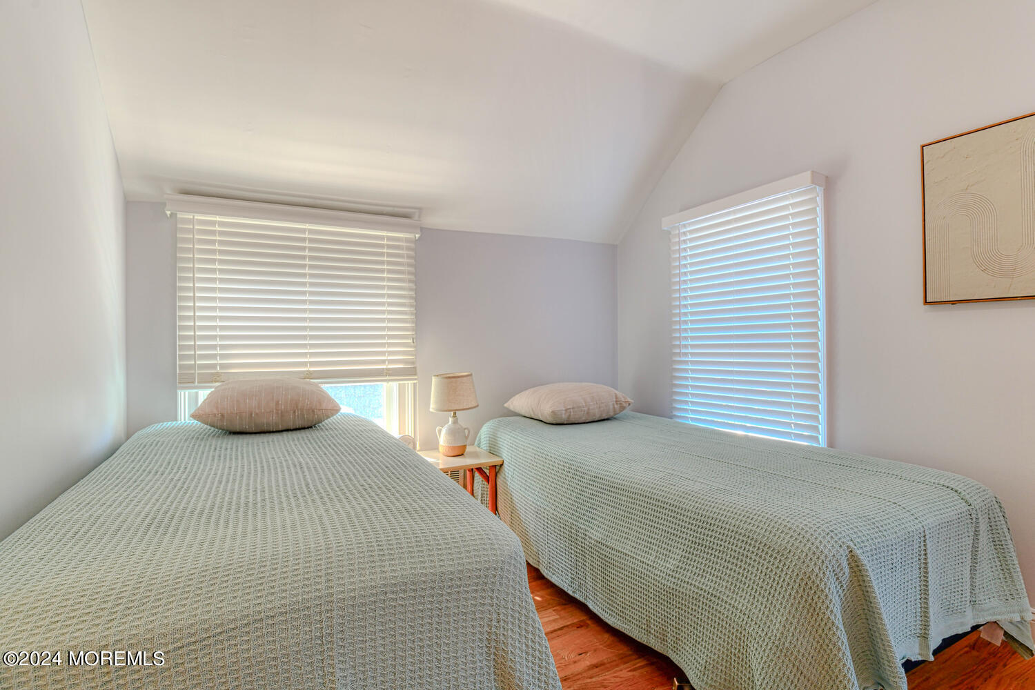 94 Clark Avenue Ocean Grove, NJ 07756 - Photo 22 of 29 a bedroom with a bed and a window
