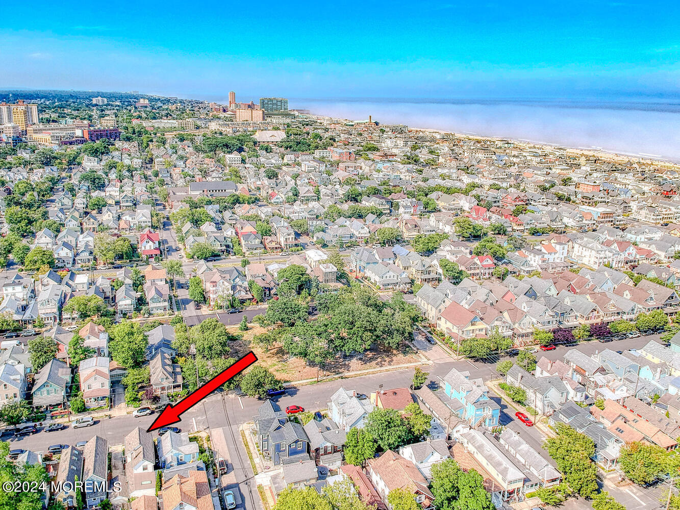 94 Clark Avenue Ocean Grove, NJ 07756 - Photo 28 of 29 a view of a city