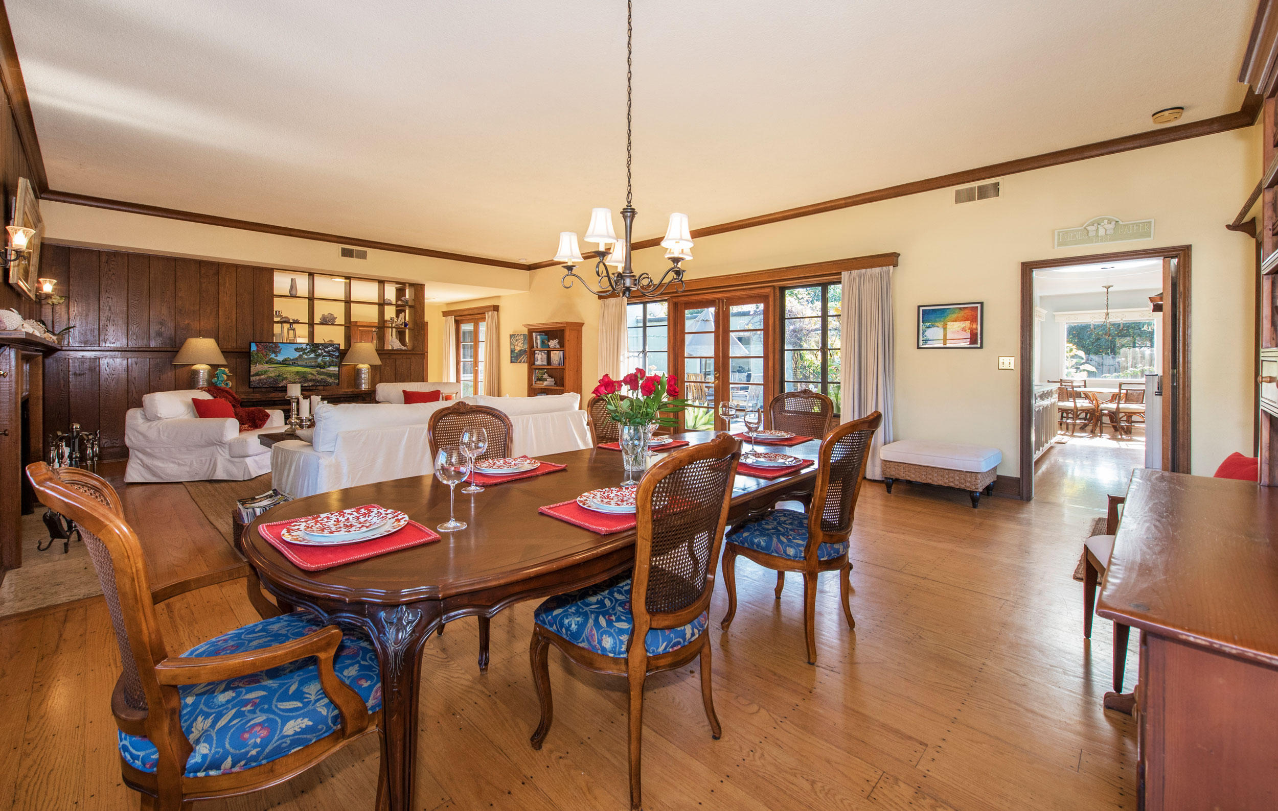 5317 Star Pine Road Carpinteria, CA 93013 - Photo 6 of 28 View towards Kitchen, Rear Patio