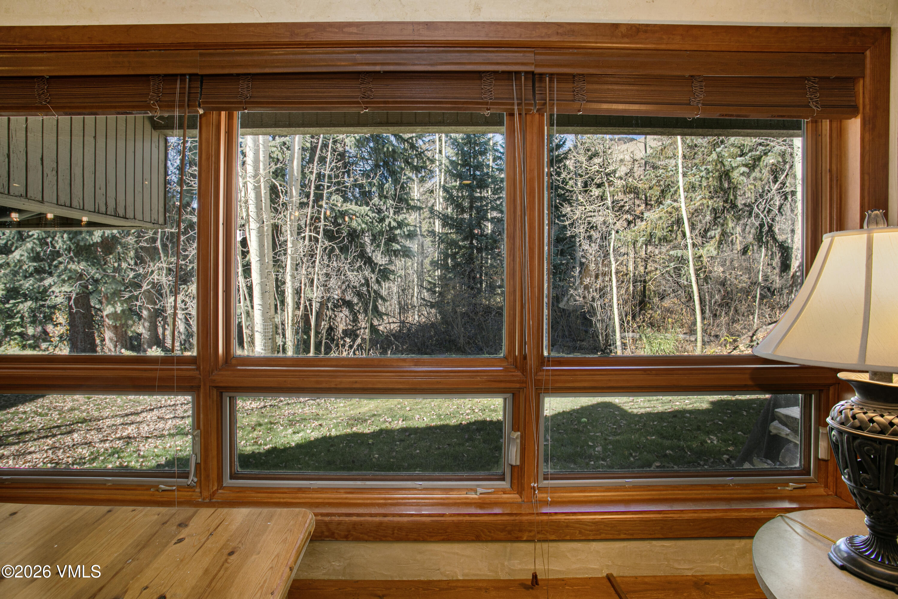 3911 Big Horn Road, Unit 1B Vail, CO 81657 - Photo 10 of 29 a view of a room with a large window and front door