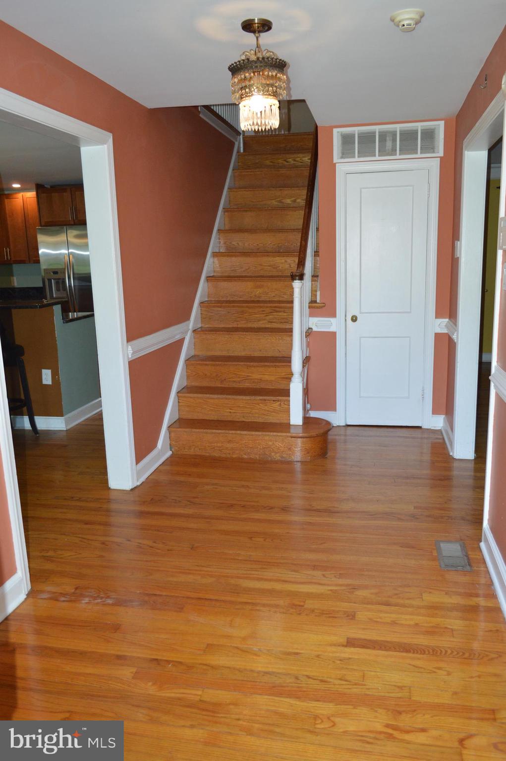 1201 Knox Road Wynnewood, PA 19096 - Photo 16 of 49 a view of entryway and hall with wooden floor