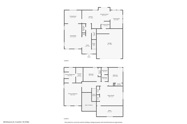 $719,000 | 298 Wisteria Drive, Franklin, TN 37064