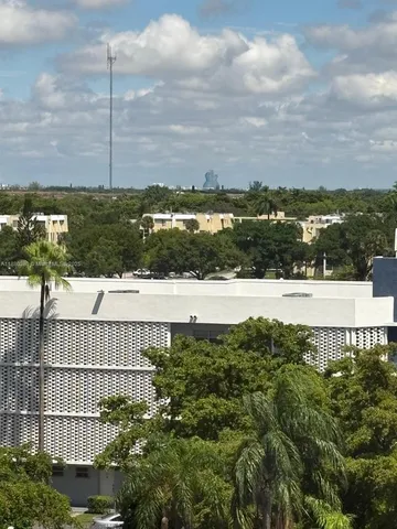 a view of a lake from a balcony
