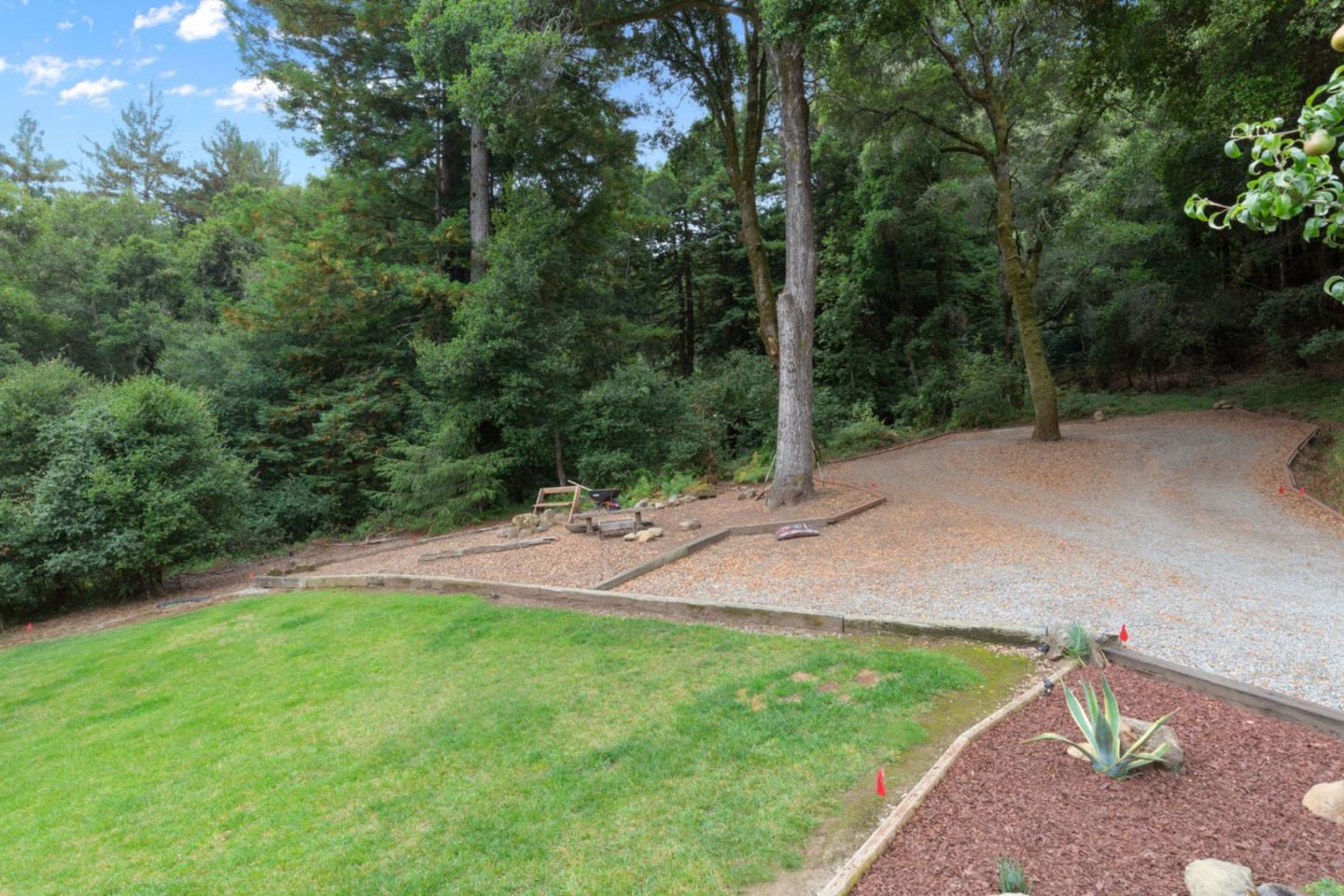 2060 Sparrow Valley Road Aptos, CA 95003 - Photo 37 of 45 a view of a yard with a tree