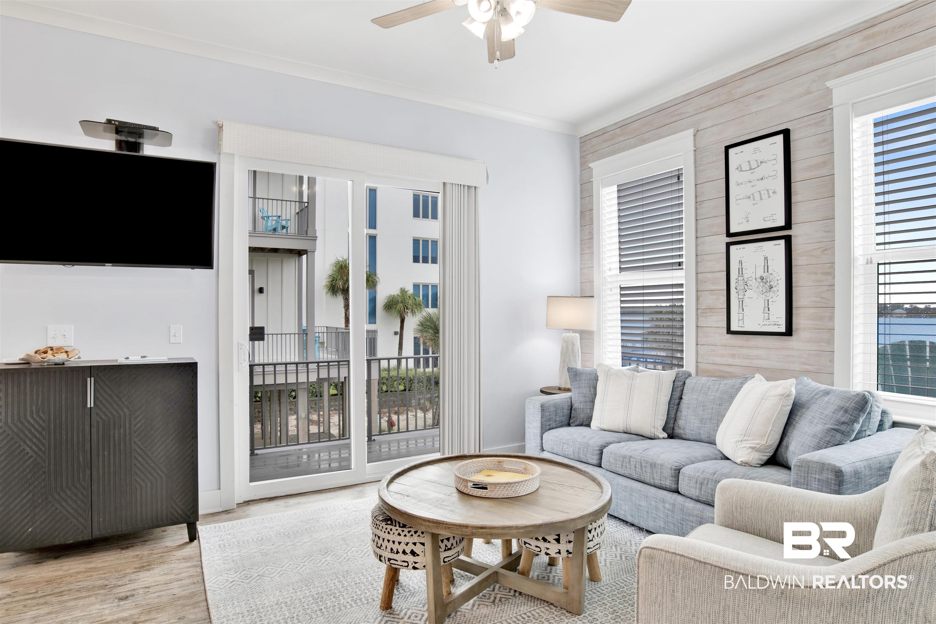 1932 West Beach Boulevard, Unit R Gulf Shores, AL 36542 - Photo 6 of 29 Living Room