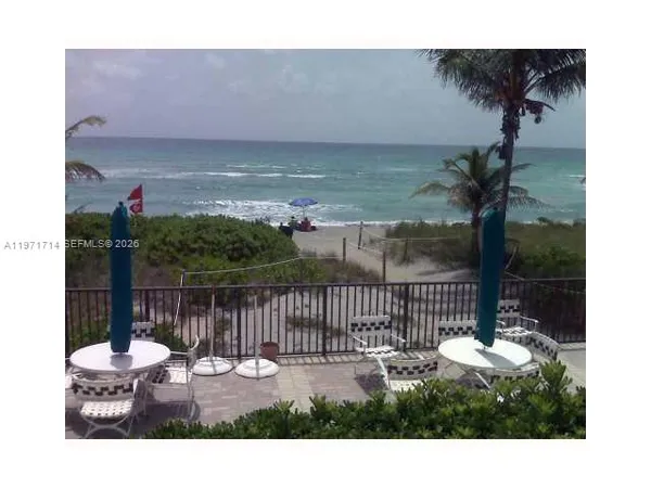 a view of beach and ocean view
