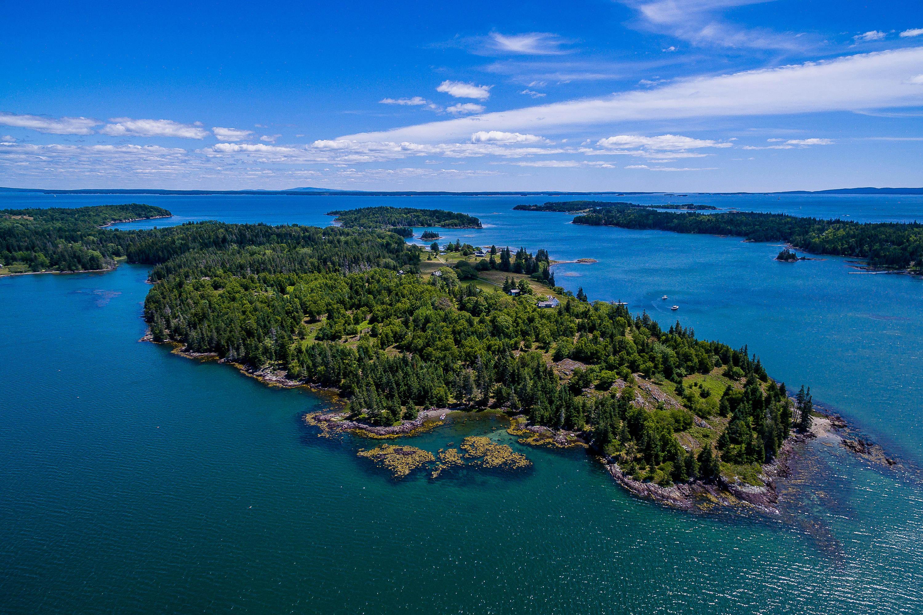 273 Indian Point Road North Haven, ME 04853 - Photo 1 of 31 01_273IndianPoint_NorthHaven_S_Aerial_pr