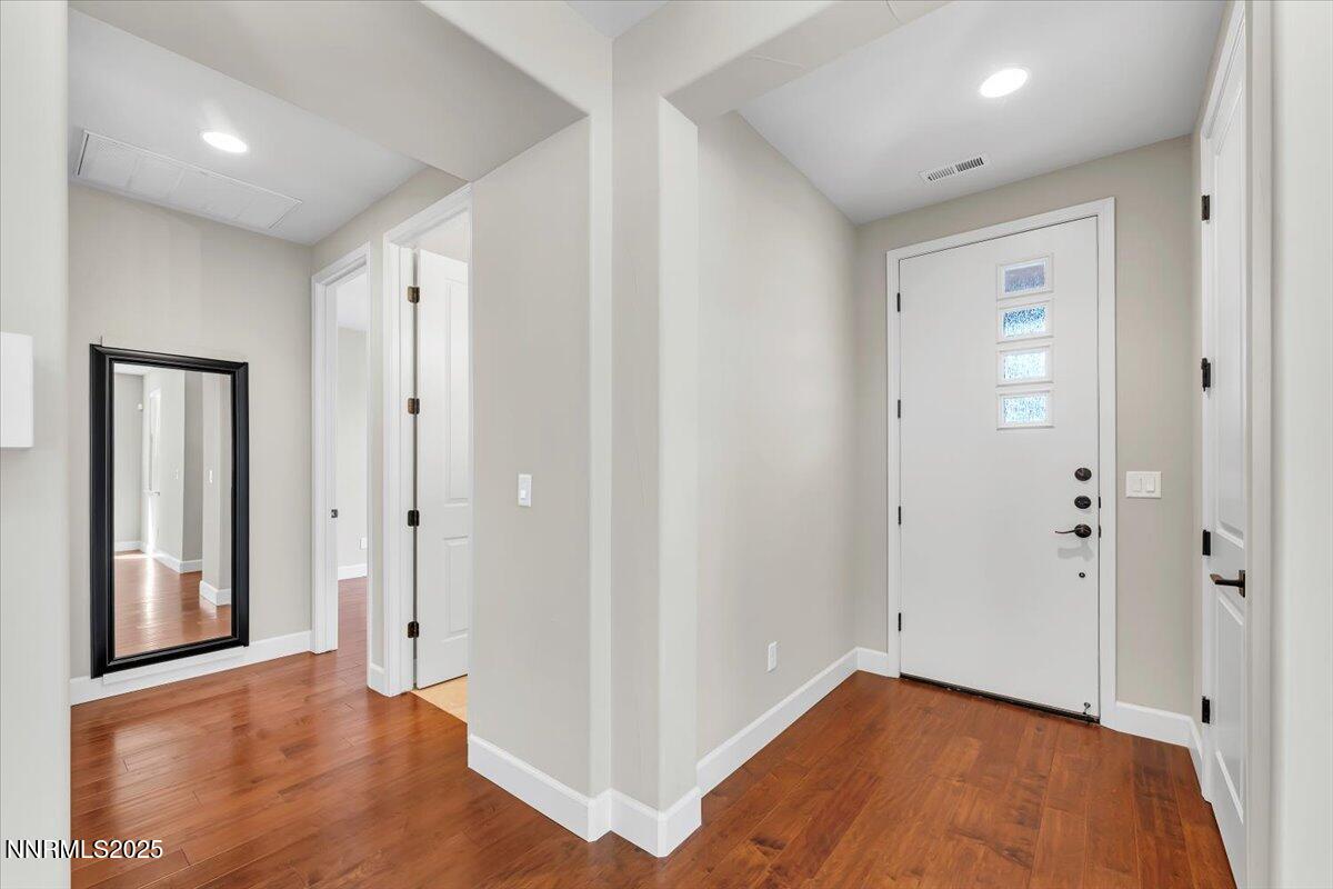 320 Mt Rose Street Reno, NV 89509 - Photo 18 of 32 a view of entryway with wooden floor