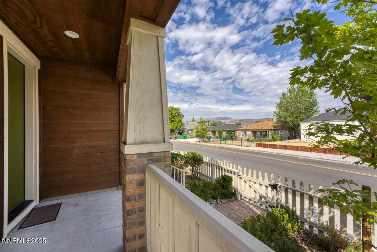 320 Mt Rose Street Reno, NV 89509 - Photo 4 of 32 a view of a balcony next to a yard