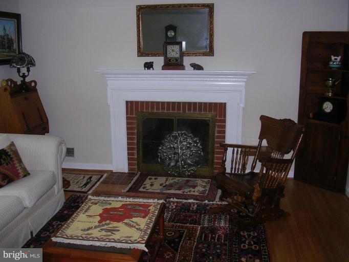1303 Ruppert Road Silver Spring, MD 20903 - Photo 9 of 11 a living room with furniture and a fireplace