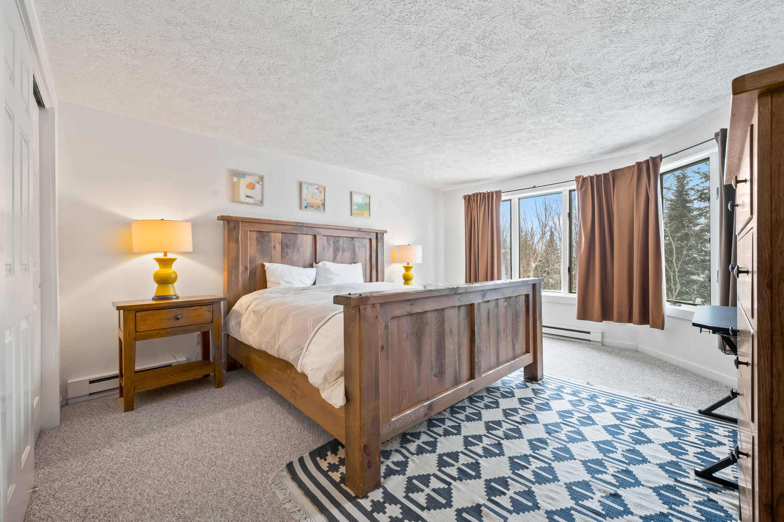 67 Rock Pond Road, Unit 1034 Sandy River Plt, ME 04970 - Photo 27 of 35 Lower Level Bed