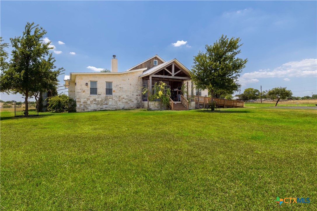 1440 West Klein Road New Braunfels, TX 78130 - Photo 38 of 42 a front view of a house with a yard