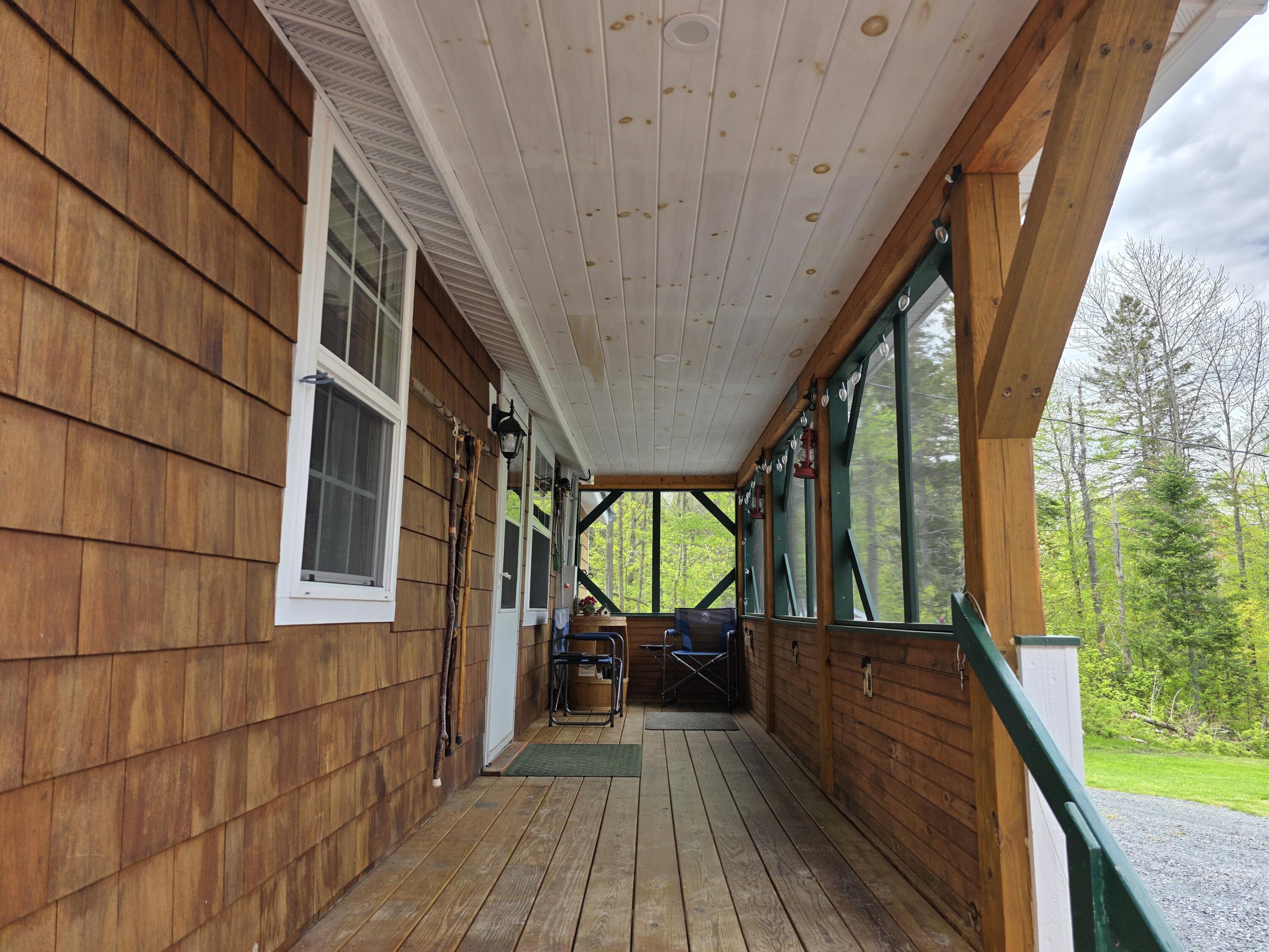25 Oak Ridge Road Shirley Mills, ME 04485 - Photo 13 of 43 Porch
