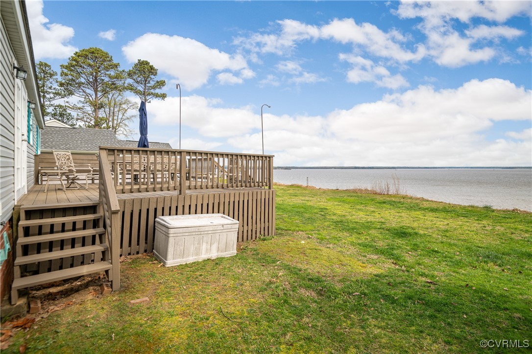 374 James River Overview Spring Grove, VA 23881 - Photo 7 of 49 a view of a balcony with an outdoor space