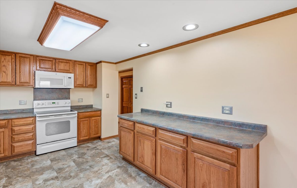 313 Springinsguth Road Schaumburg, IL 60193 - Photo 9 of 39 a kitchen with stainless steel appliances granite countertop a sink and cabinets