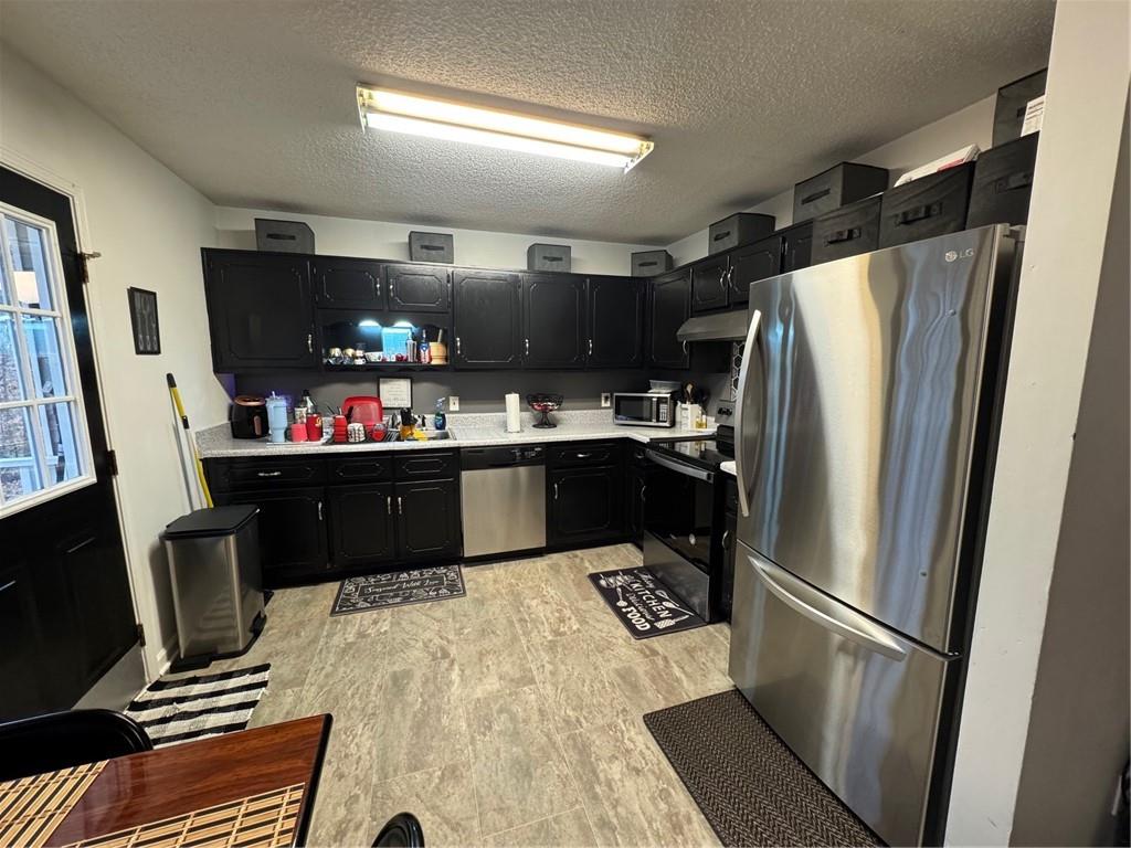 1019 Davis Mill Road South Dallas, GA 30157 - Photo 6 of 16 a kitchen with a refrigerator and a sink