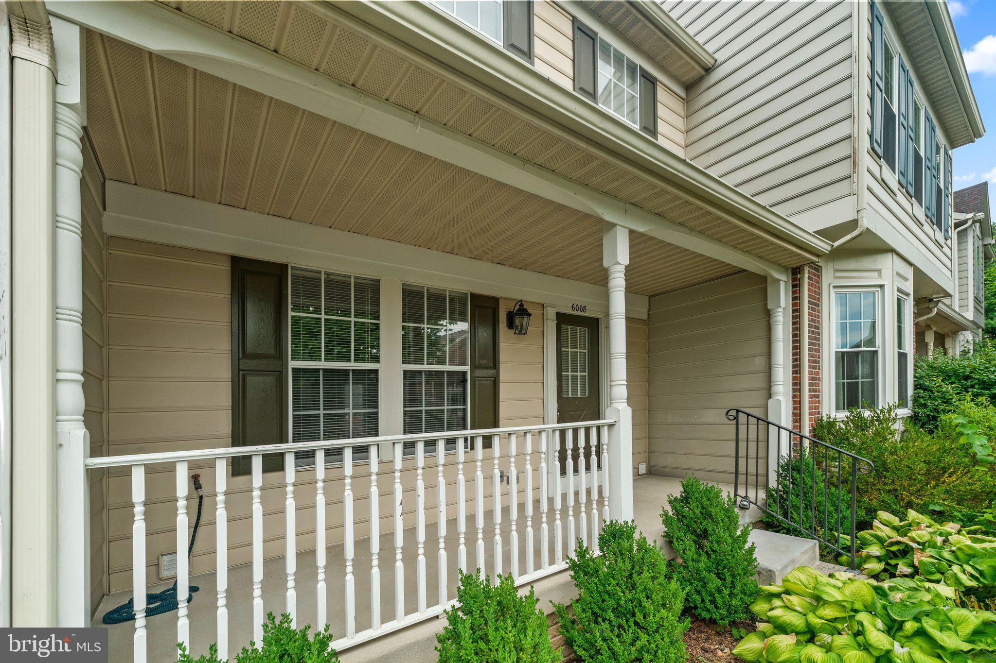 6008 Bingley Road Alexandria, VA 22315 - Photo 2 of 39 Relax on your covered front porch!