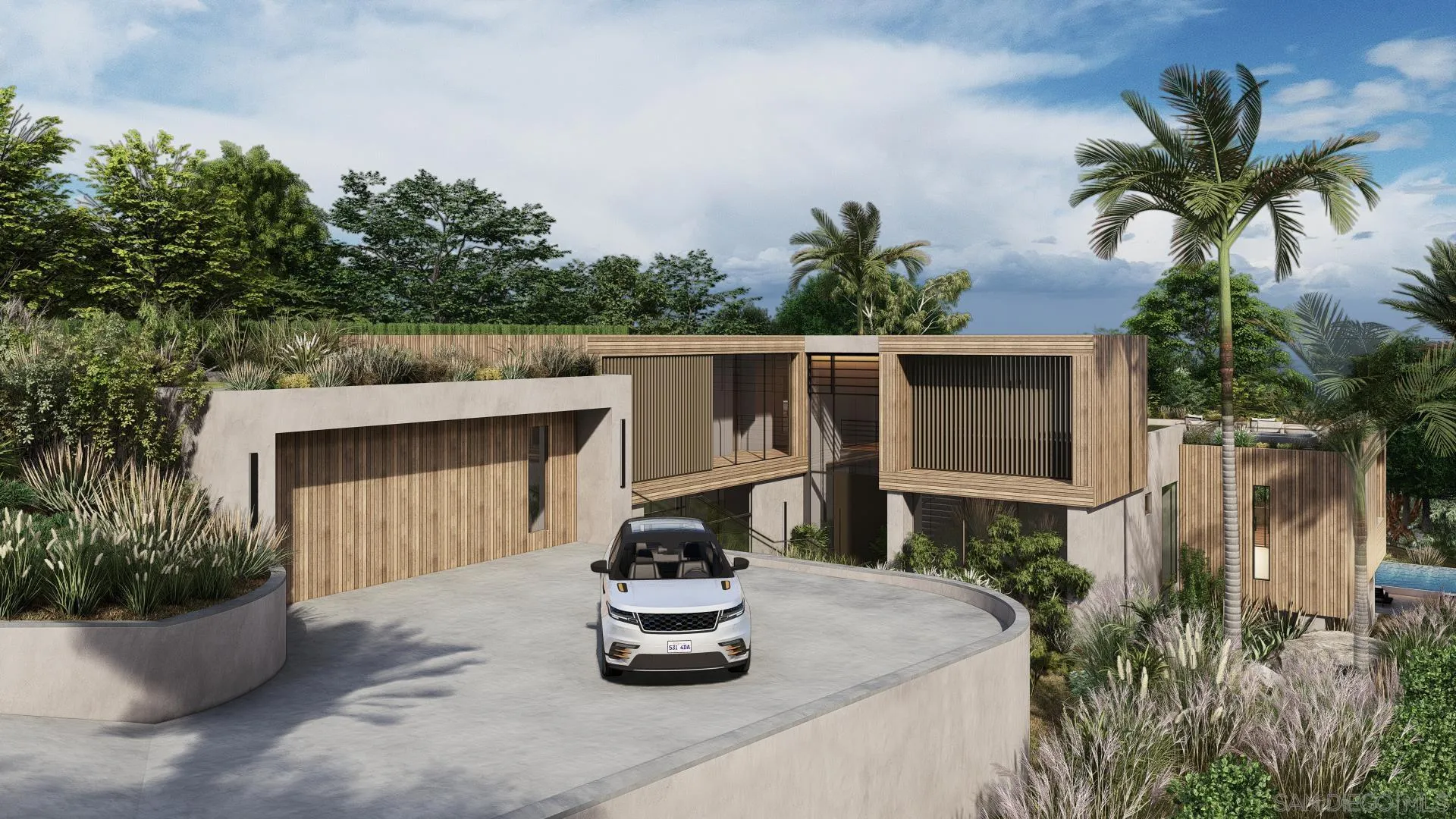 7158 Romero Loop, Unit 5 La Jolla, CA 92037 - Photo 10 of 16 a house view with a garden space