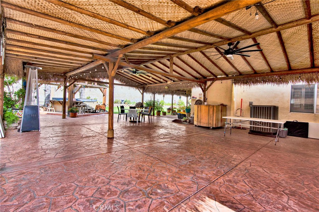 970 West Norwood Street Rialto, CA 92377 - Photo 16 of 17 a view of a room with wooden roof