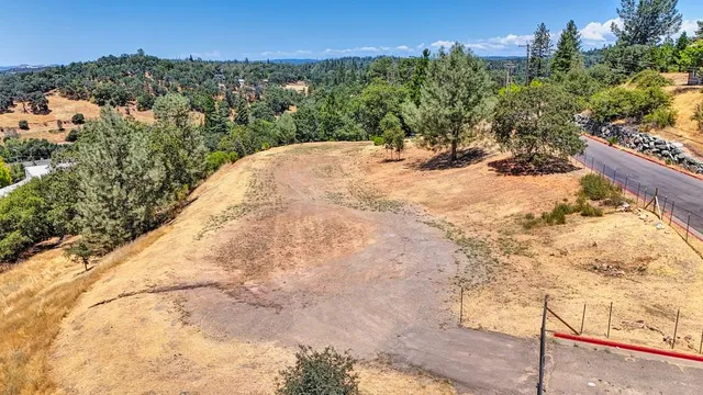 a view of a yard with a snow