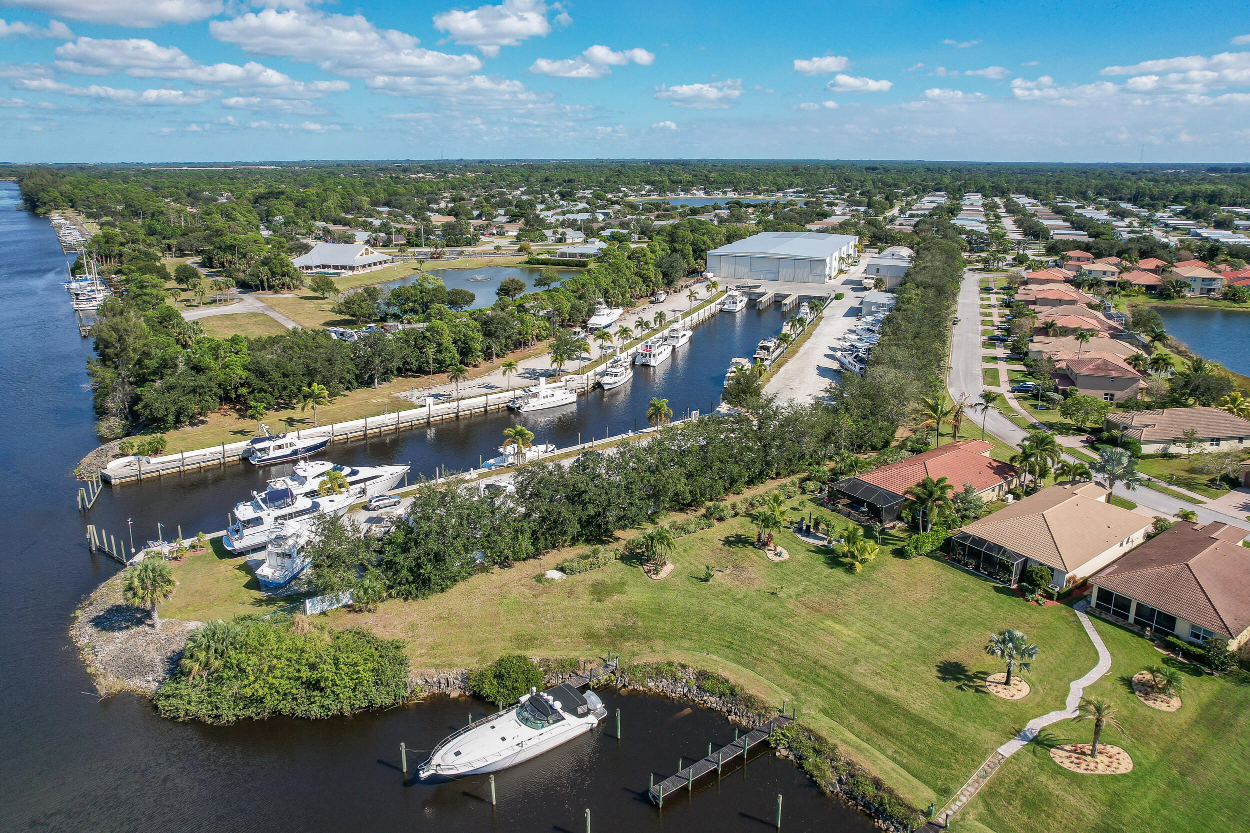 3285 Southwest Porpoise Circle Stuart, FL 34997 - Photo 67 of 69 Aerial