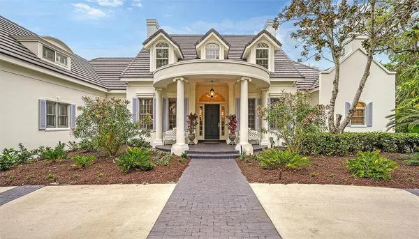 front view of a house