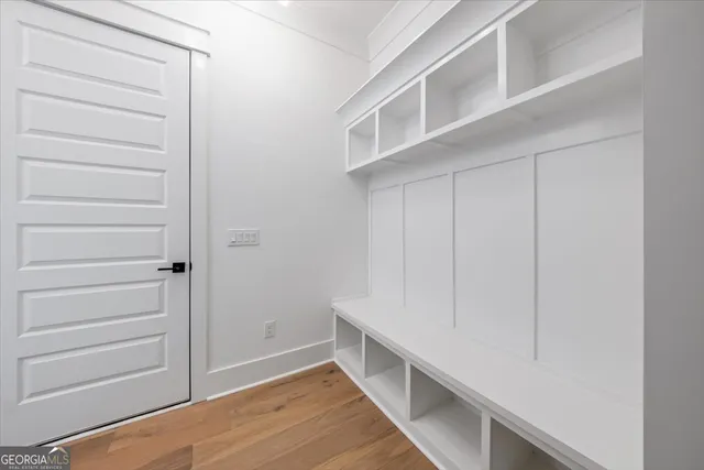a view of walk in closet