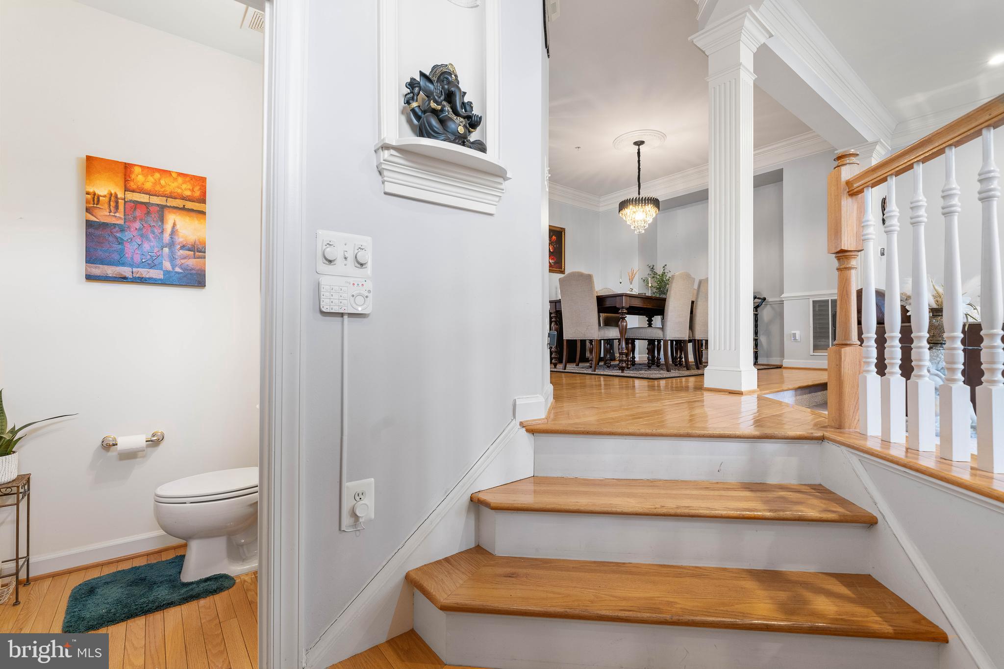 12461 Rose Path Circle Fairfax, VA 22033 - Photo 17 of 43 a bathroom with a sink and a mirror