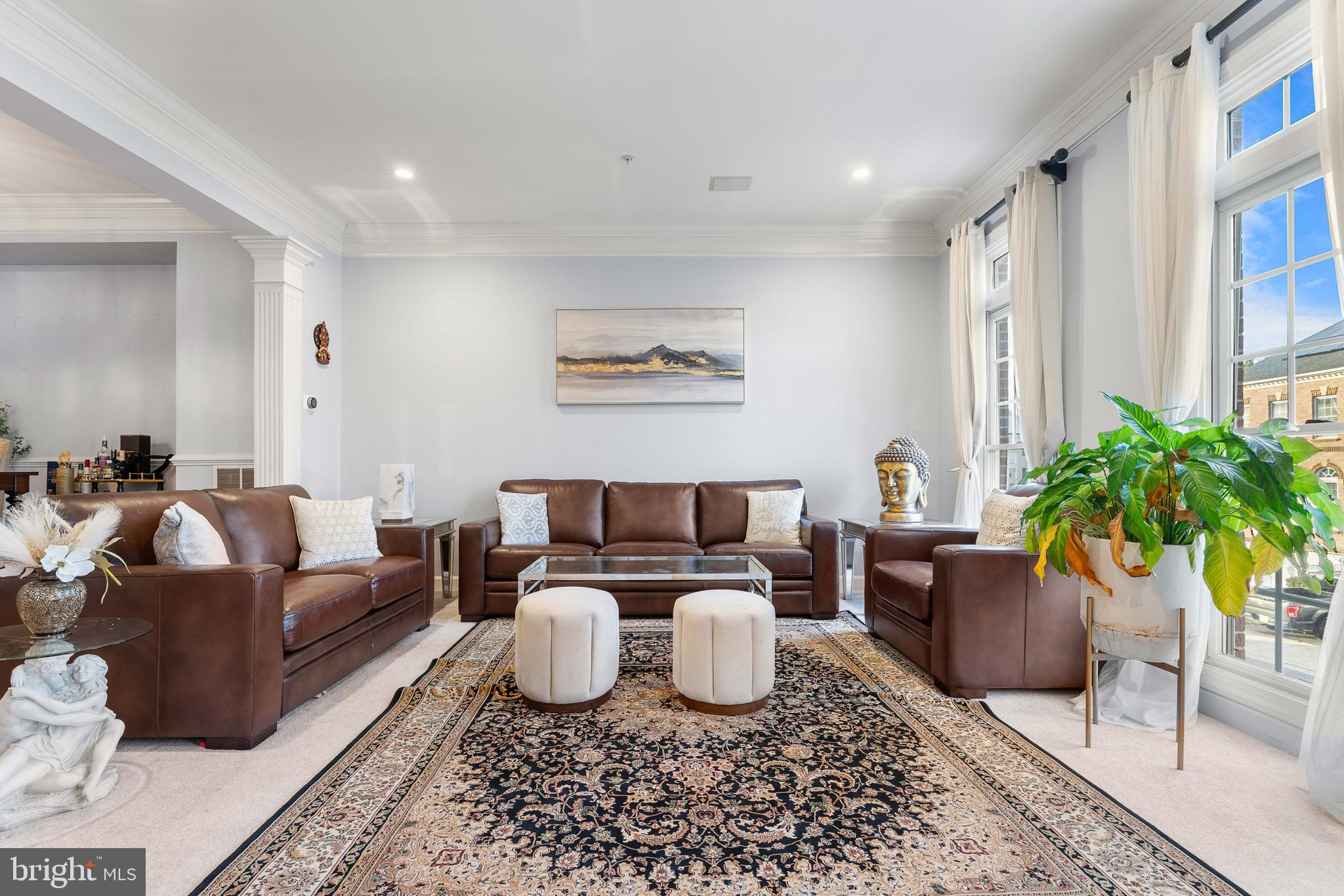 12461 Rose Path Circle Fairfax, VA 22033 - Photo 2 of 43 a living room with furniture and a potted plant