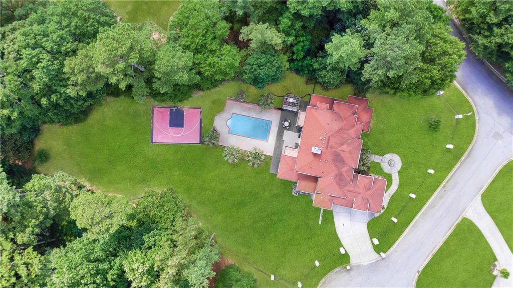 105 Ensley Point Fayetteville, GA 30214 - Photo 33 of 37 an aerial view of a house