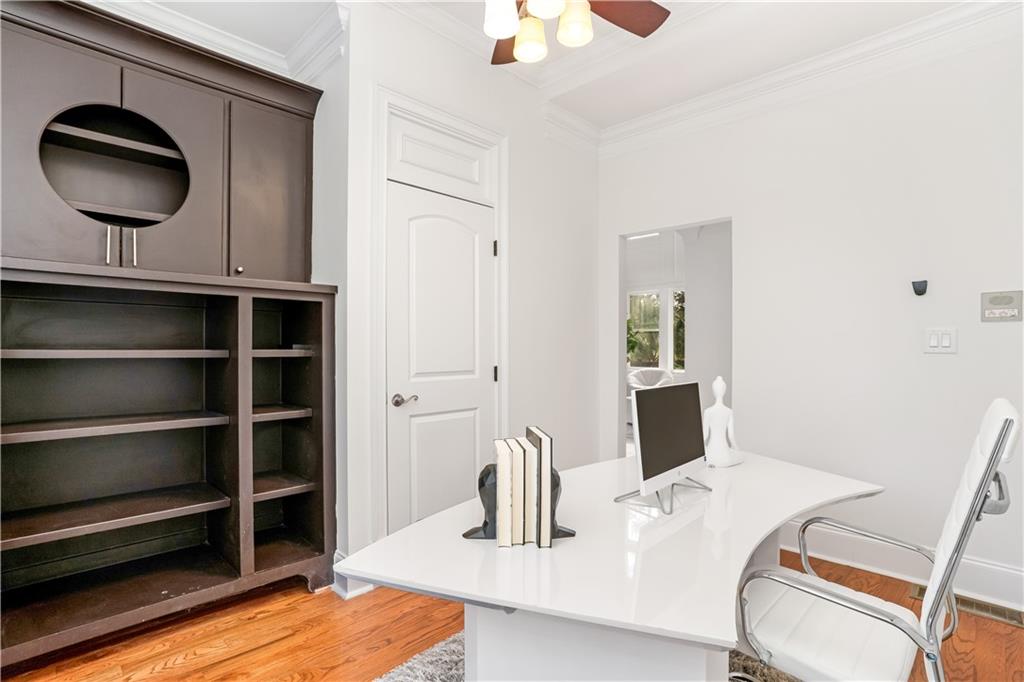 105 Ensley Point Fayetteville, GA 30214 - Photo 10 of 37 a bathroom with a sink and a mirror