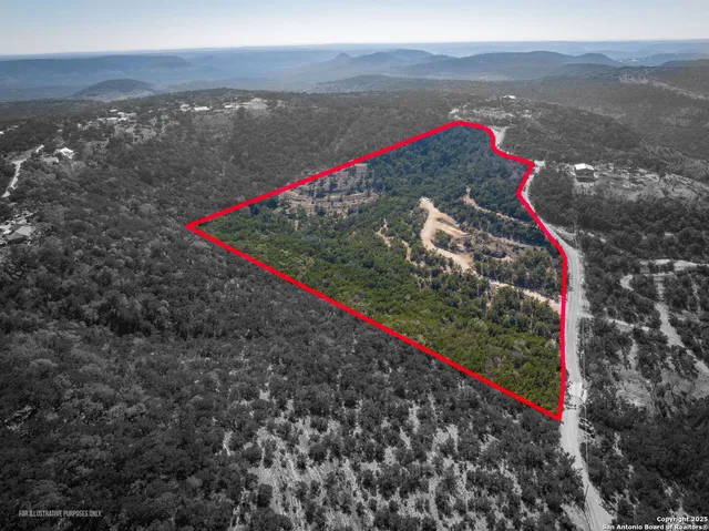 a view of a dry yard