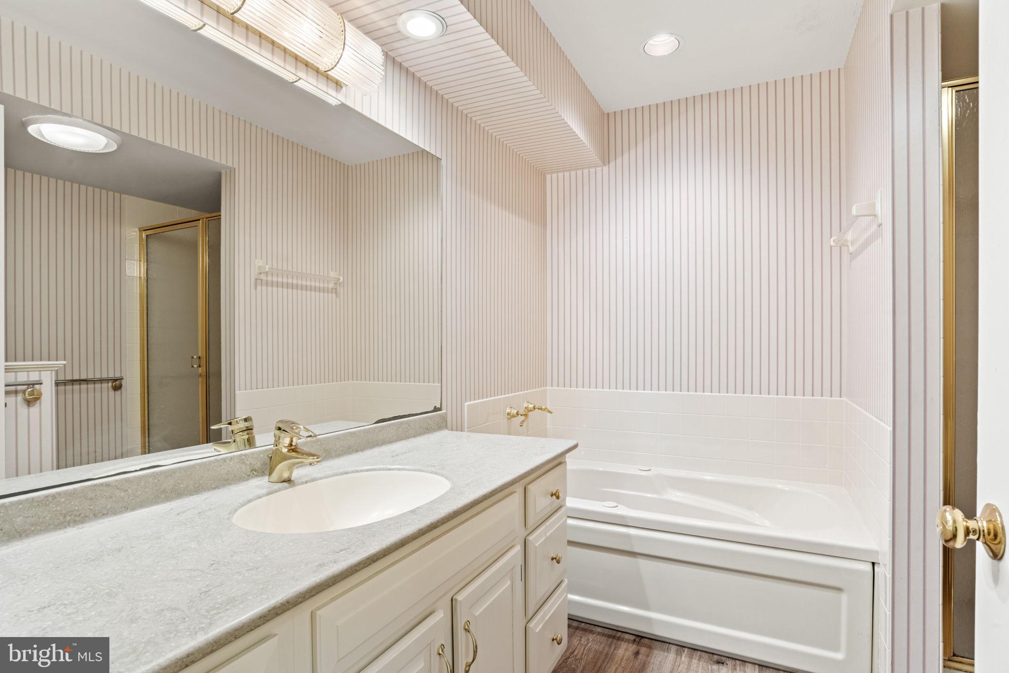 72 Leearden Road Hershey, PA 17033 - Photo 31 of 53 a bathroom with a sink and a mirror