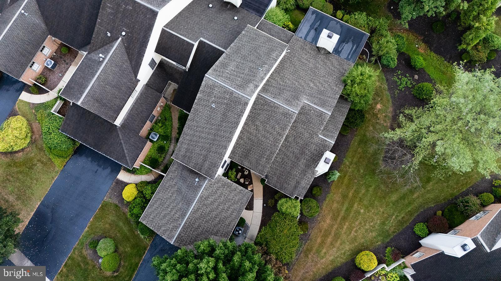 72 Leearden Road Hershey, PA 17033 - Photo 51 of 53 an aerial view of a house with garden space and street view