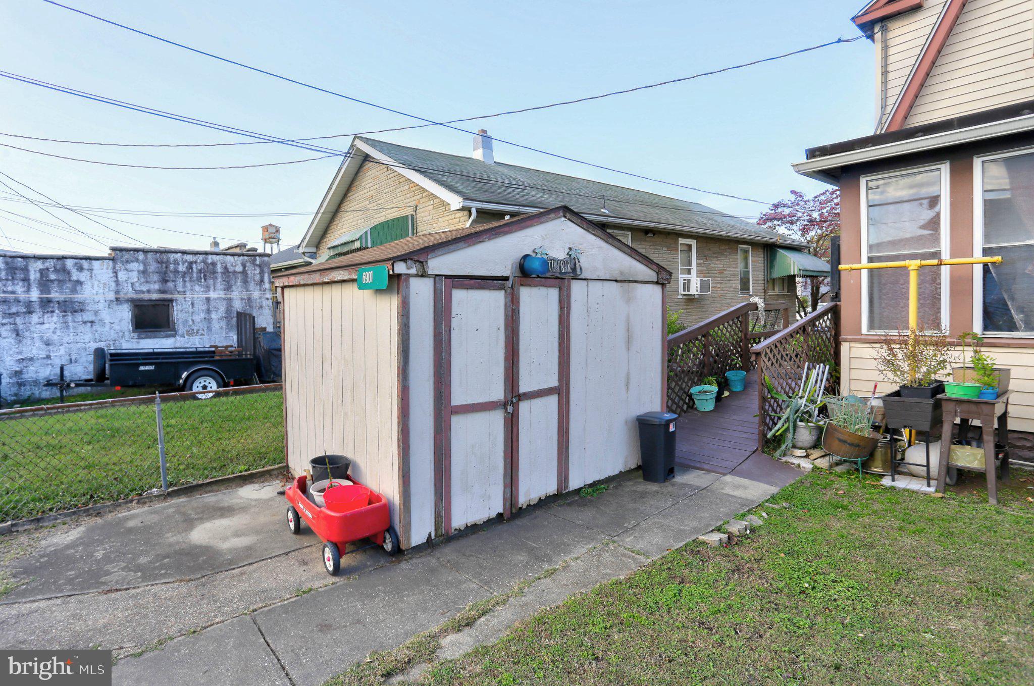 6901 Ridgeway Road Baltimore, MD 21222 - Photo 4 of 26 Charming backyard shed with potential.