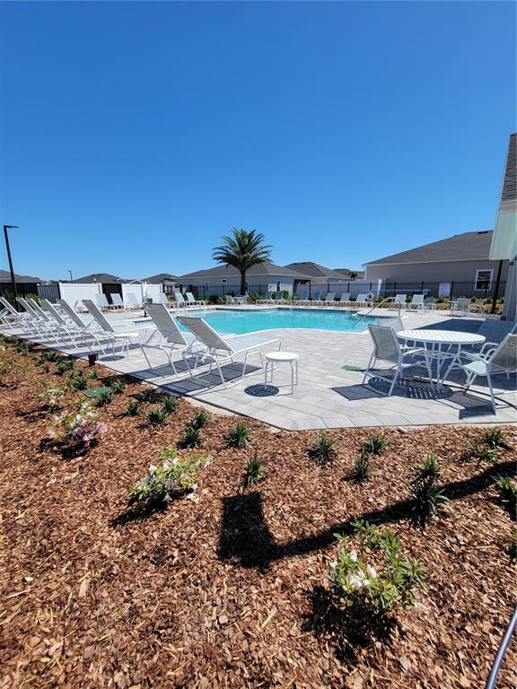 7796 Southwest 74th Loop Ocala, FL 34481 - Photo 18 of 20 a view of a dry yard with wooden fence