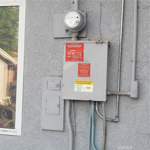a view of a hallway with elevator