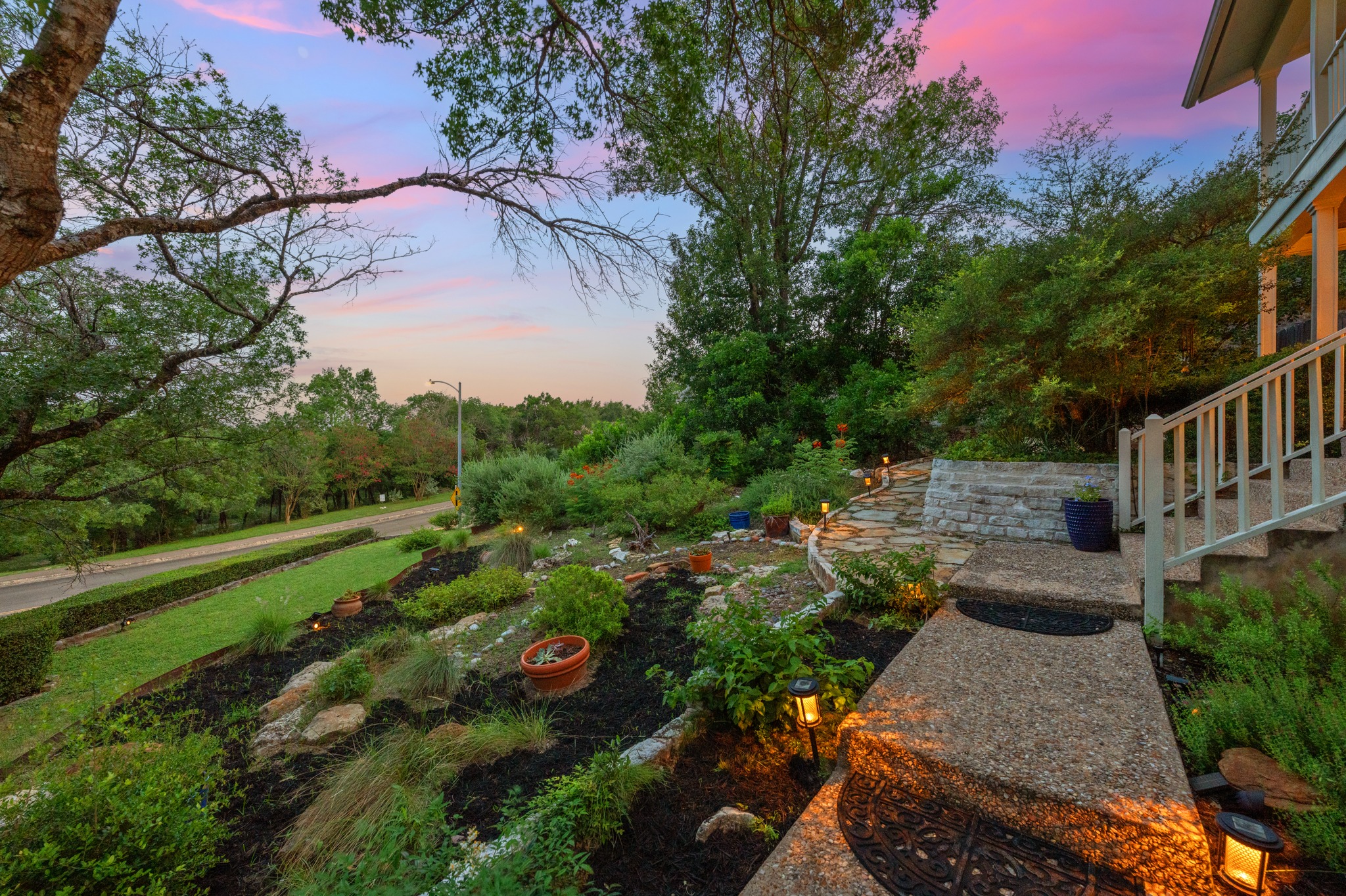 6004 Mt Bonnell Road Austin, TX 78731 - Photo 5 of 24 a view of backyard with green space