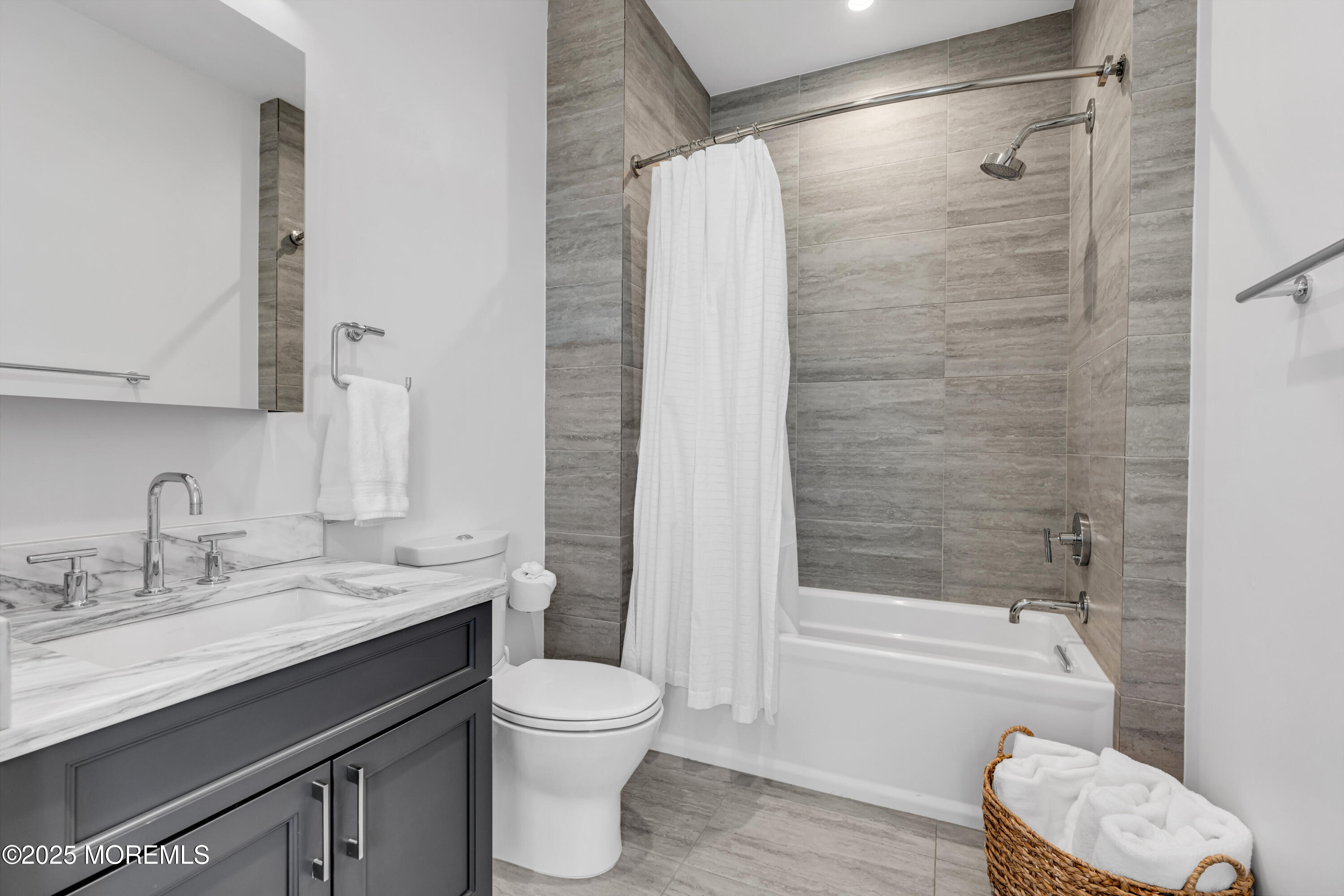 135 Highway 35 Mantoloking, NJ 08738 - Photo 17 of 36 a bathroom with a sink toilet and shower