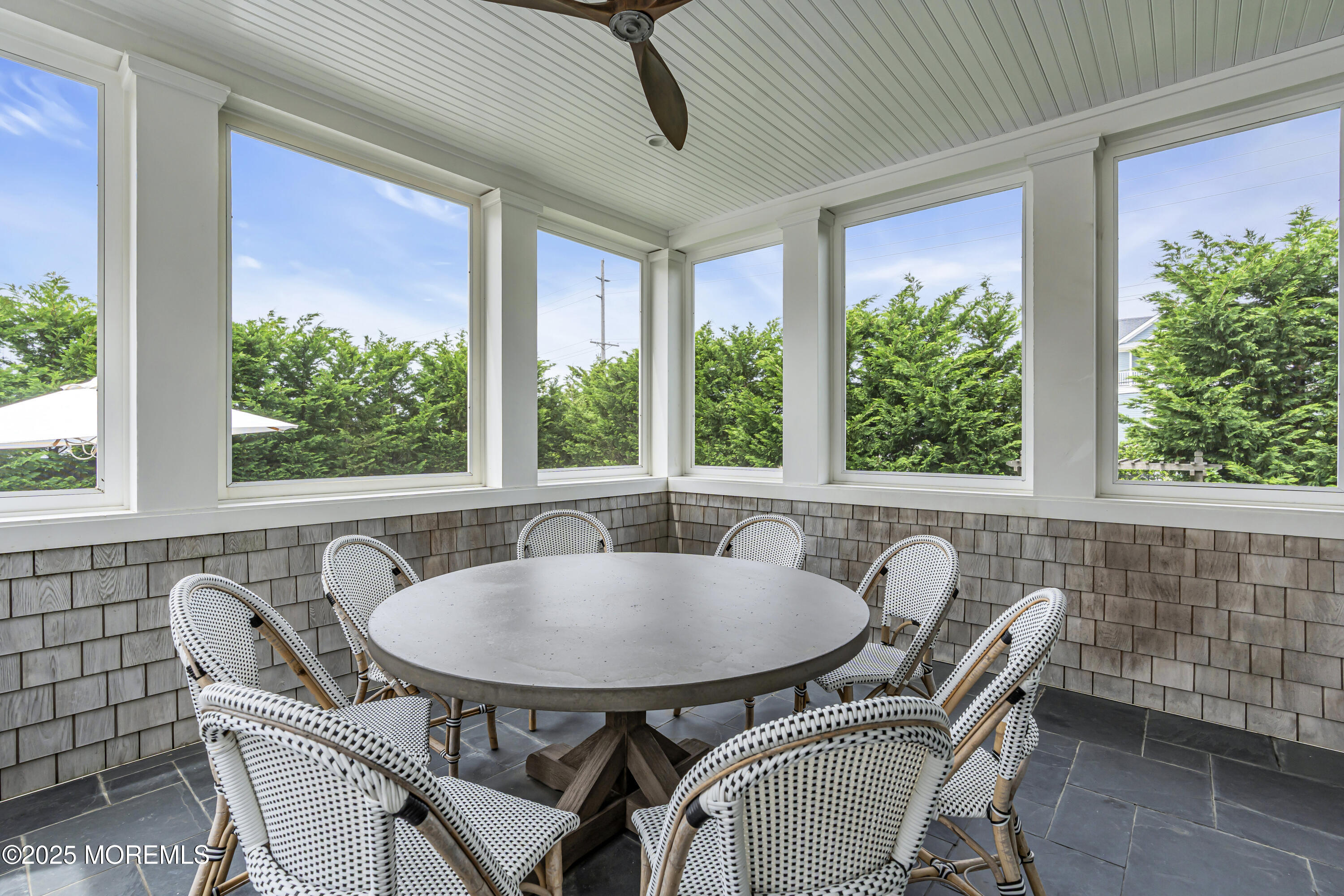 135 Highway 35 Mantoloking, NJ 08738 - Photo 21 of 36 a view of a dining room with furniture window and outside view