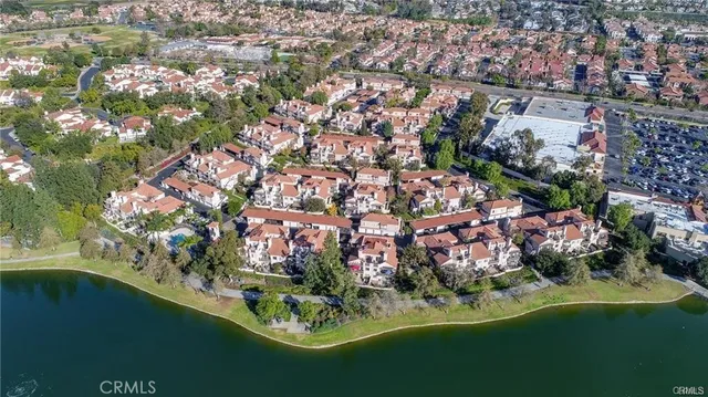 a view of a city with water view