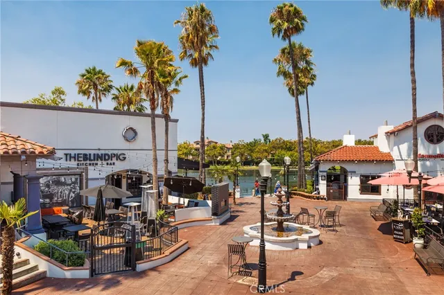a view of a lake in a forest