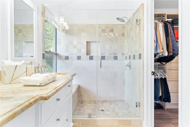 an aerial view of multiple houses