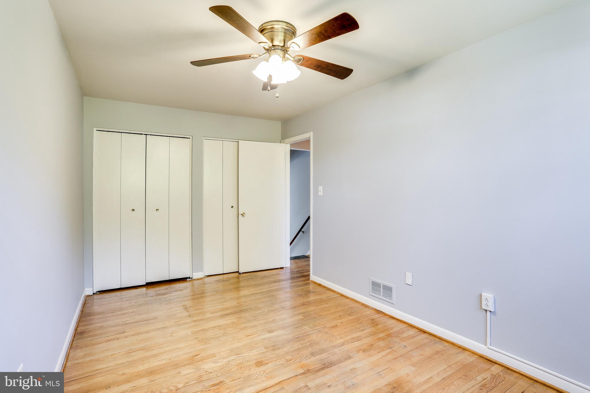 4602 Old Court Road Baltimore, MD 21208 - Photo 15 of 24 Second bedroom with ceiling fan