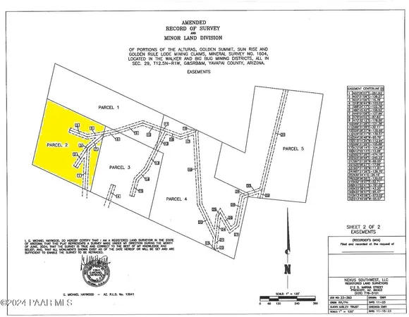 a view of a forest with mountains in the background