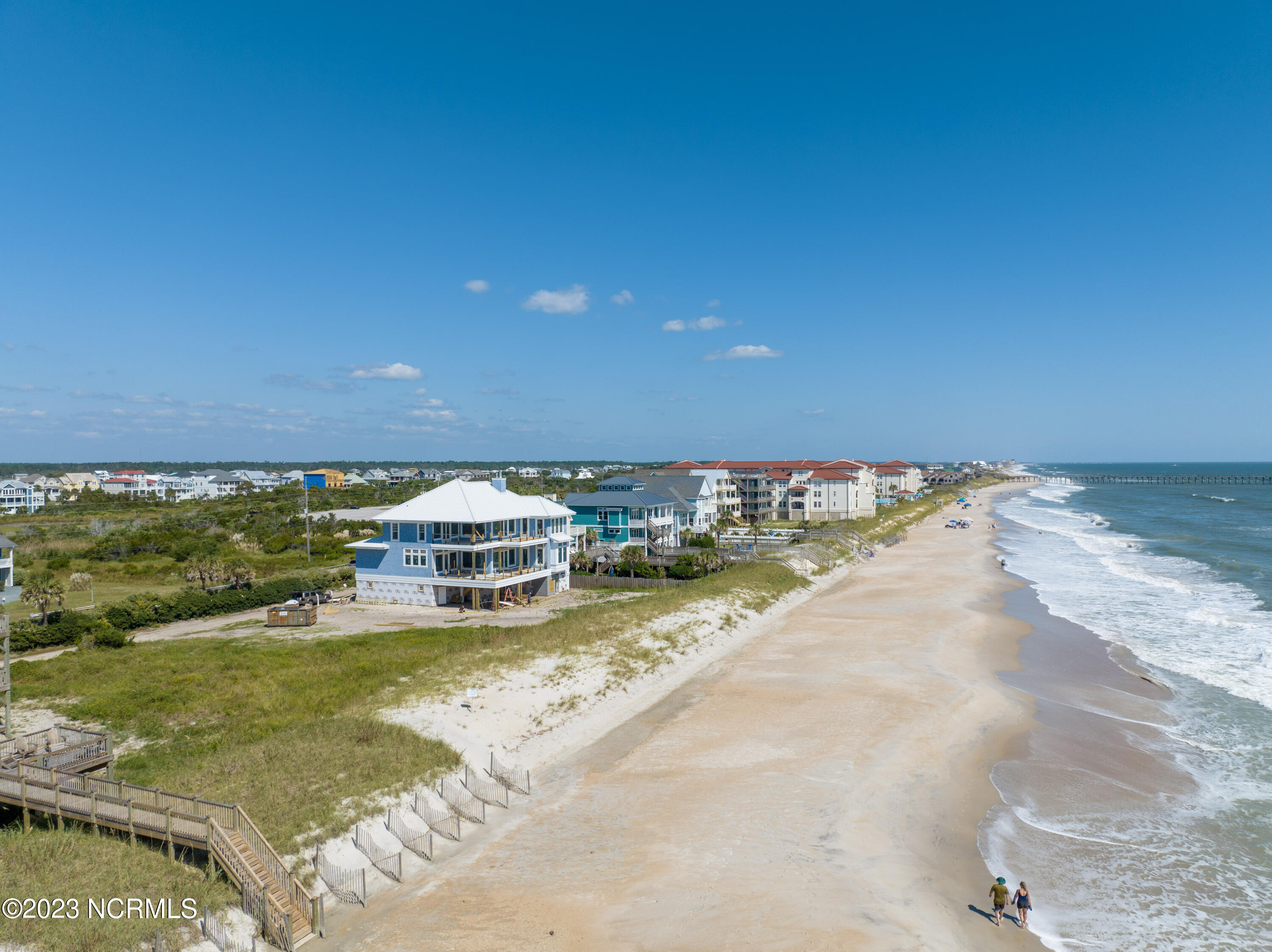 Lot 3 New River Inlet Road North Topsail Beach, NC 28460 - Photo 4 of 12 Emerald Dunes Lot 3 - Aerial_9