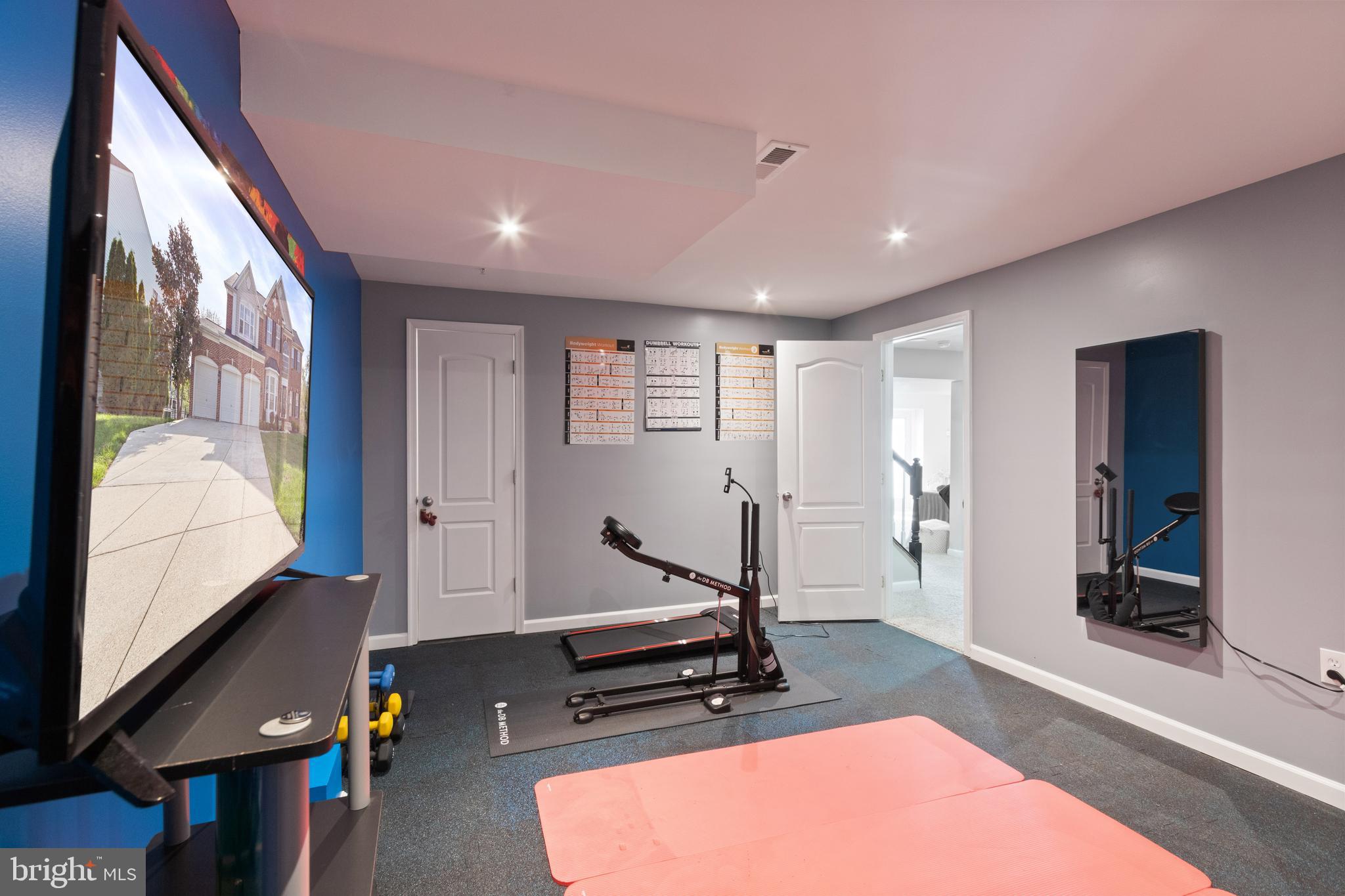 10102 Mike Road Fort Washington, MD 20744 - Photo 40 of 43 Basement Gym