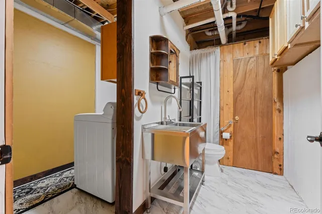 a view of an entryway with furniture and livingroom